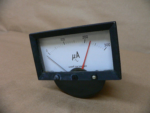 WATANABE WES-102N, R-L8992, NP-238 AMP METER DISPLAY