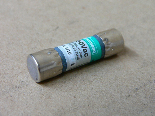 Bussmann FNA-1/10, 1/10Amp 125V Cartridge Fuse