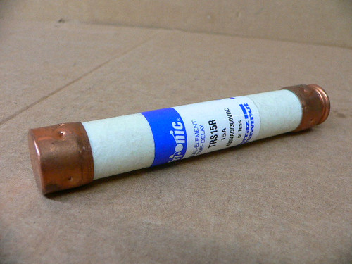 (NEW) Ferraz Shawmut Smart Spot 600VAC/300VDC 15 Amp Time Delay Fuse TRS15R