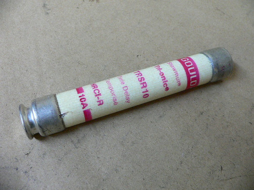 Gould Shawmut TRSR10 Time Delay Fuse 10A 600V
