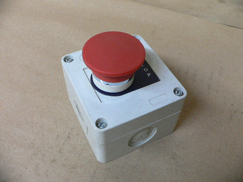 BELL 00-PB-RC1PBT42 PUSHBUTTON ENCLOSURE PLASTIC 22MM ESTOP