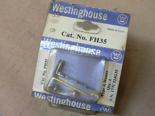 Westinghouse FH35 Heater Coil - A Thermal Overload NEW IN BOX!