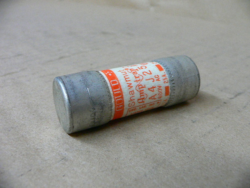 MERSEN FERRAZ SHAWMUT A4J25 600V 25A CLASS J FUSE