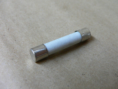 MERSEN/FERRAZ SHAWMUT GAB6 6A Fast Acting Cylindrical Ceramic Fuse 250VAC