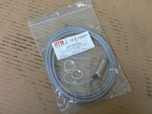 HTM ELECTRONICS LCM1-1812P-A3S2 LONG RANGE PROXIMITY SENSOR CYLINDRICAL