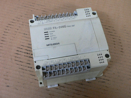 MITSUBISHI FX2-24-MS FX224MS PROGRAMMABLE CONTROLLER PLC TRIAC UNIT