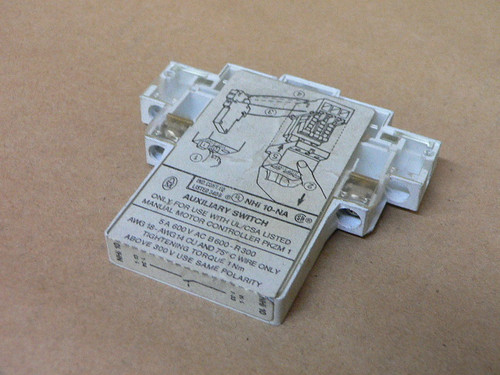 Moeller MPS-NHI10-NA Auxiliary Switch 5Amp 220-500V 600Vac
