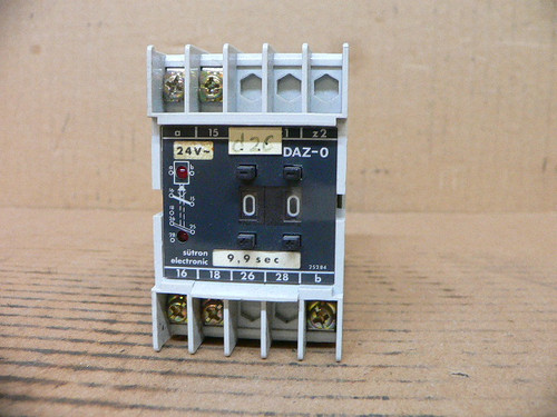 SUTRON ELECTRONIC DAZ-0 DAZ0 TIMER