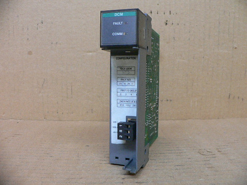 AB ALLEN BRADLEY SLC-500 1747-DCM SER A DIRECT COMMUNICATION MODULE