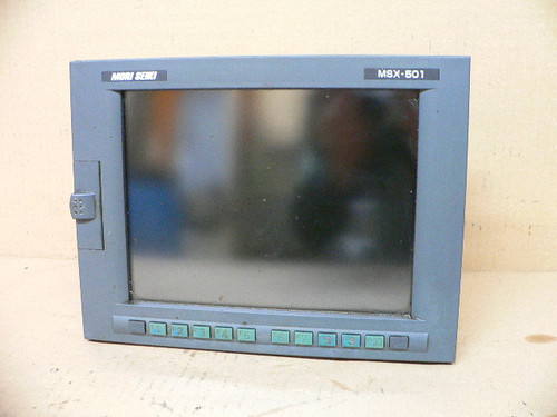 MORI SEIKI FANUC MSX-501, A13B-0196-B041 OPERATOR PANEL CNC