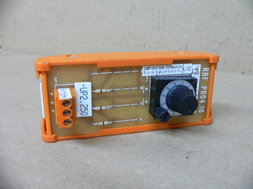 WEIDMULLER RBF P004.10 TERMINAL BLOCK PLC CONTROLLER DIN RAIL MOUNT