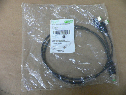MURR ELEKTRONIK 7000-40741-6230060 M12 MALE Y-DISTRIBUTOR / M12 FEMALE 90°