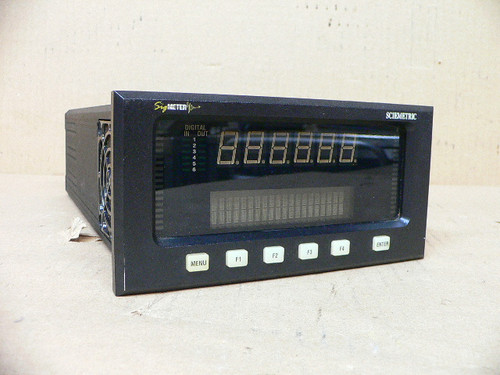 SCIEMETRIC 1000-1102-0000 1102 SIGMETER 120VAC 60HZ 30W 2ANALOG INPUT 6DIG INPUT