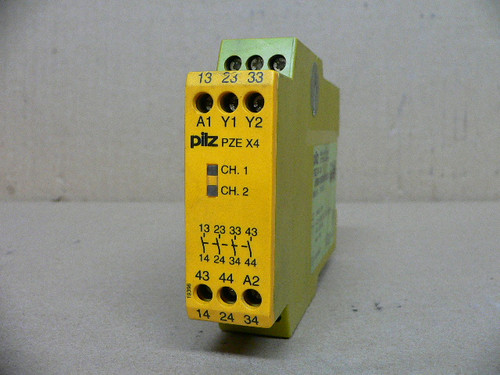 PILZ CONTACT EXPANDER MODULE PZE X4 24VDC 4N/O 774585 24VDC 2W WATTS