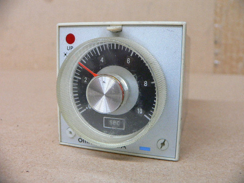 OMRON TIMER RELAY H3BA-8 110Vdc 0-10 SEC 8 PINS