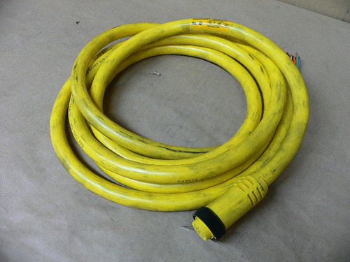 BRAD HARRISON / WOODHEAD 309000A01F120 FEMALE 9P 6-1/2 FT 16/9 AWG PVC CORP