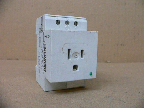 Phoenix SD-US/SC/LA/GY Din Rail Outlet 125V AC/VDC, 15A