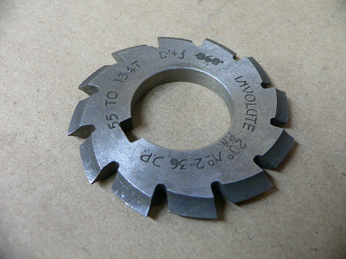 INVOLUTE CUTTING WHEEL BLADE 20 NO-2-36 JP 55 TO 134T D'+f 060