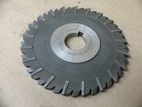B.S.A TOOLS LTD CUTTING WHEEL BLADE 5''X5/16''X1'' 5' 'X 5/16'' X 1''