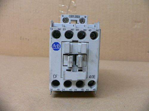 ALLEN BRADLEY 700-CF400D SERIES A 120V COIL CONTACTOR 600VAC 25A