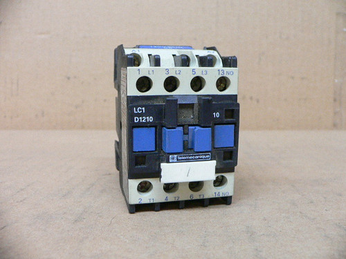 Telemecanique Contactor LC1D1210 25A 50Hz 7.5Kw 10Hp Coil: 220V / 230V