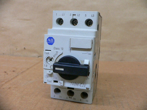 ALLEN-BRADLEY 140M-C2E-B16 SER.B SELF-PROTECTED MANUAL MOTOR STARTER