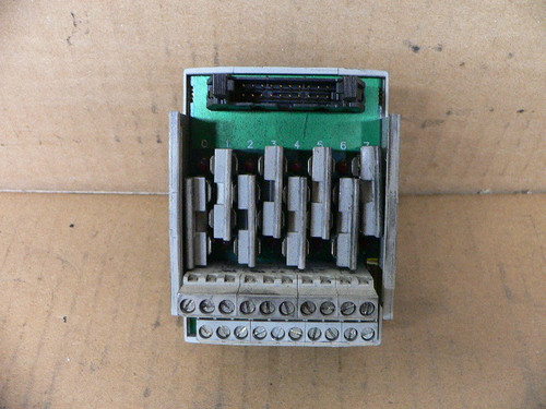 Used Allen Bradley 1492-IFM20F-FS120-2 ser A 20 pt isolated fusible interface