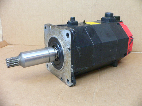 FANUC A06B-0142-B675 , AC SERVO MOTOR, 186V, 7.4A, 133HZ, 3 PHASE