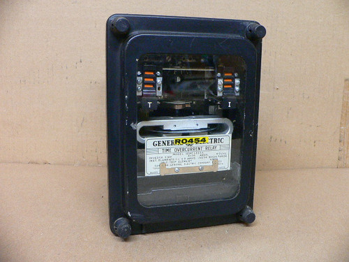 GENERAL ELECTRIC 121AC51B1A TIME OVERCURRENT RELAY 4/16AMP 60CYCLE