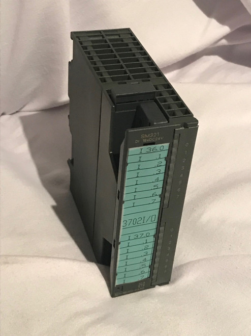 Siemens Simatic S7 6ES7 321-1BH02-0AA0 INPUT MODULE 16POINT DIGITAL 24VDC