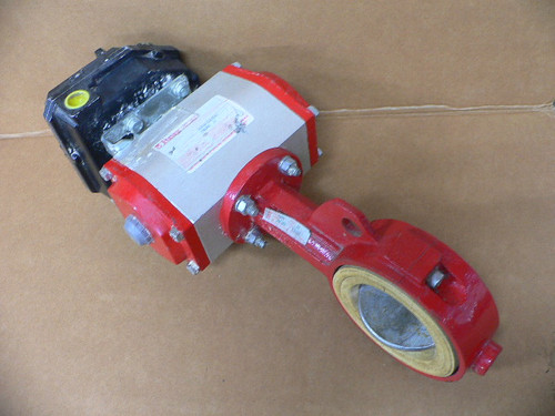Bray 91-0835 Pneumatic Actuator & Butterfly Valve Assembly 91083521320532
