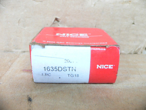 Nice 1635DSTN Ball Bearing Double Shielded 3/4 x 1-3/4 Inch.