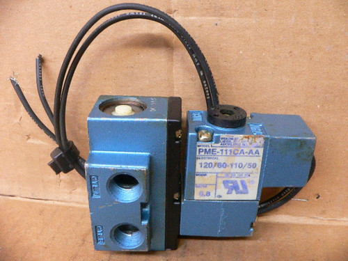 Mac Valves 912A-PM-111CA Solenoid Valve With PME-111CA-AA Coil