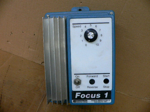 Emerson Industrial Controls PN2400-8000 Speed Controller 1/4-1 HP 115 Vac