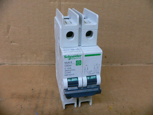 Schneider Electric Multi 9 C10A C60 Circuit Breaker 2 Pole 10A