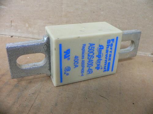 Ferraz Shamwut A50QS400-4R Fuse 400 Amp 500 VAC/VDC