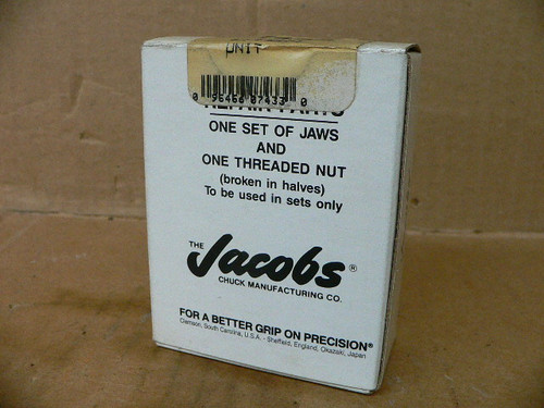Jacobs Chuck U16N Nut & Jaws Chuck Service Repair Kit