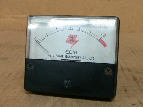 Hsiu Fong Machinery Type 670 Analog Panel Ammeter