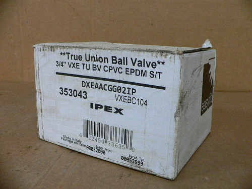 Ipex 353043 VXE Series True Union CPVC Ball Valve