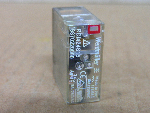 Weidmuller RC1424S15 Relay 250 VAC