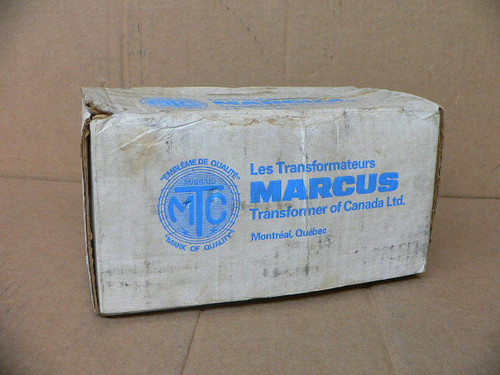 Marcus Transformer MC200E Control Transformer 200VA 208V to 120V 60Hz