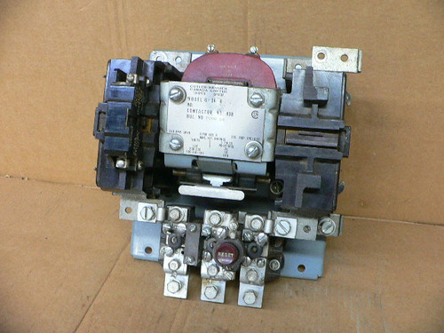 Cutler Hammer Model 6 14 4 Contactor No 838 CEMA Size 4