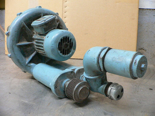 Gebr Becker KD71B 2S D Vacuum Pump Motor 3 Phase  2800 3300 RPM