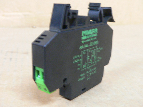 Murr Elektronik 50 080 Opto-Coupler Module IN: 53 VDC - OUT: 35 VDC / 2 A