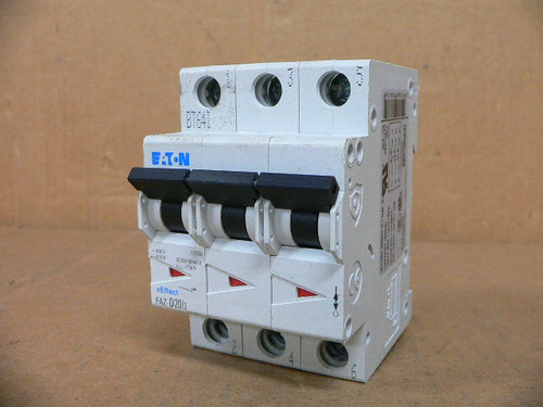 Eaton FAZ-D20/3 3 Pole Circuit Breaker