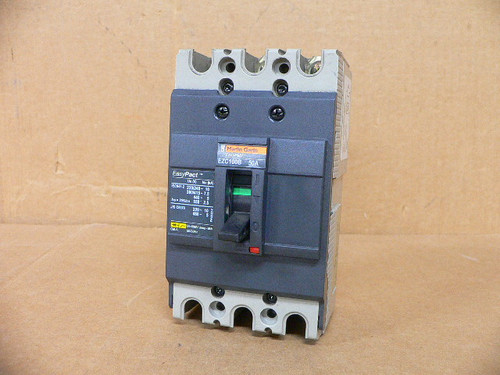 Merlin Gerin EZC100B 3-Pole Industrial Circuit Breaker 50A