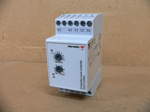 Carlo Gavazzi CLD2EA1CM24 Conductive Sensor Level Controller 24V PLC Module