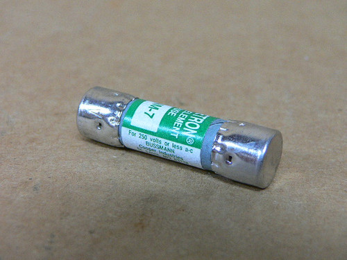 Bussmann Fusetron FNM-7 7A 125V Class FNM Midget Fuse (Lot of 10)