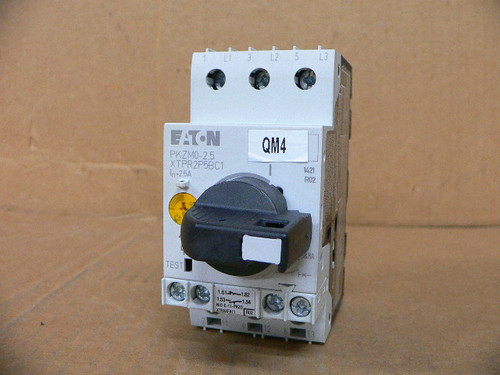 Eaton PKZM0-2.5 Circuit Breaker Motor Protector XTPR2P5BC1