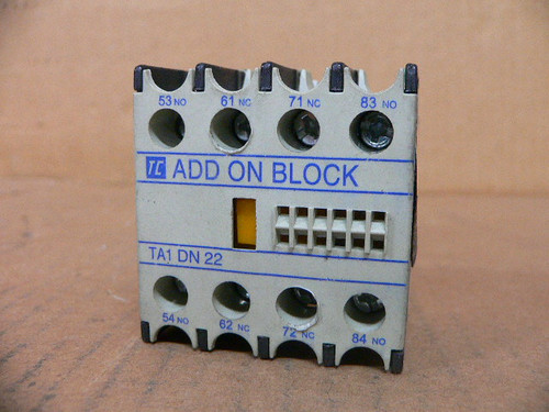 TC Electric TA1-DN22 TC Series Auxiliary Contact Block